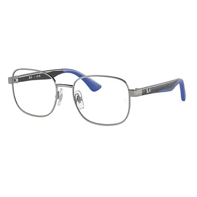 Ray-Ban Eyeglasses Children Rb1059 Optics Kids - Grey On Blue Frame Demo Lens Lenses Polarized 4