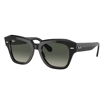 Ray-Ban Sunglasses Unisex State Street - Black Frame Grey Lenses 49-20