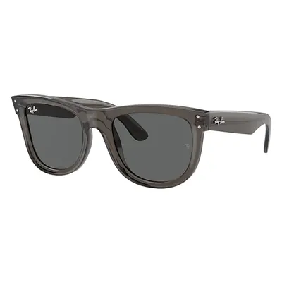 Ray-Ban Sunglasses Unisex Wayfarer Reverse - Transparent Dark Grey Frame Grey Lenses 53-20