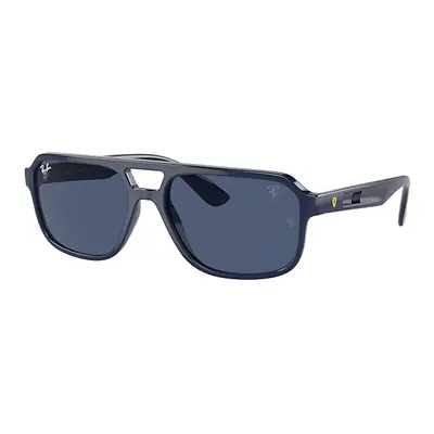 Ray-Ban Sunglasses Unisex Rb4414m Scuderia Ferrari Collection - Blue Frame Blue Lenses 58-17