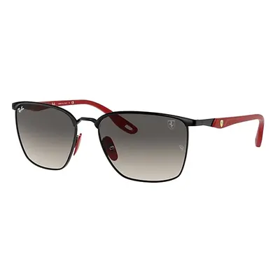 Ray-Ban Sunglasses Unisex Rb3673m Scuderia Ferrari Collection - Red Frame Grey Lenses 56-17