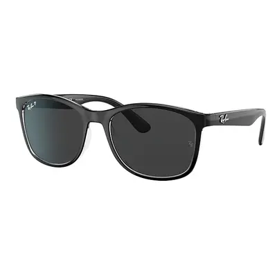 Ray-Ban Sunglasses Unisex Rb4374 - Black Frame Black Lenses Polarized 56-19