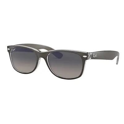 Ray-Ban Sunglasses Unisex New Wayfarer Color Mix - Gunmetal Frame Grey Lenses 55-18