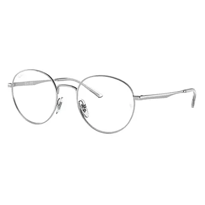 Ray-Ban Eyeglasses Unisex Rb3681 Optics - Silver Frame Clear Lenses 50-20