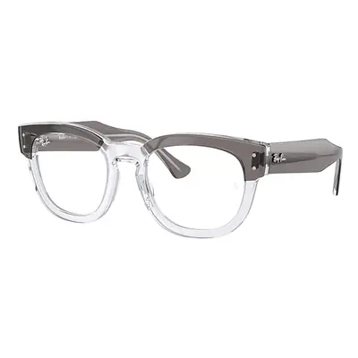 Ray-Ban Eyeglasses Unisex Mega Hawkeye Optics - Grey On Transparent Frame Clear Lenses Polarized