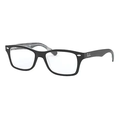 Ray-Ban Eyeglasses Children Rb1531 Optics Kids - Black Frame Clear Lenses Polarized 48-16