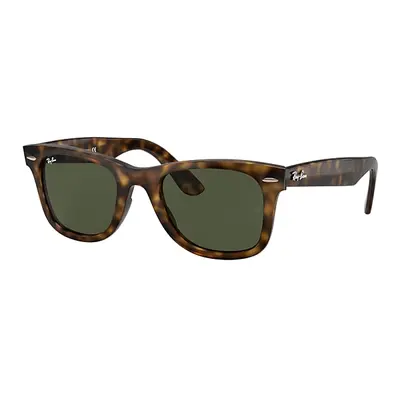 Ray-Ban Sunglasses Unisex Wayfarer Ease - Light Havana Frame Green Lenses 50-22