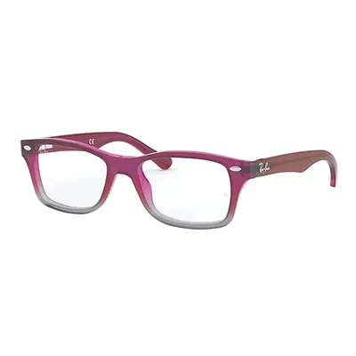 Ray-Ban Eyeglasses Children Rb1531 Optics Kids - Fuxia Frame Clear Lenses Polarized 48-16