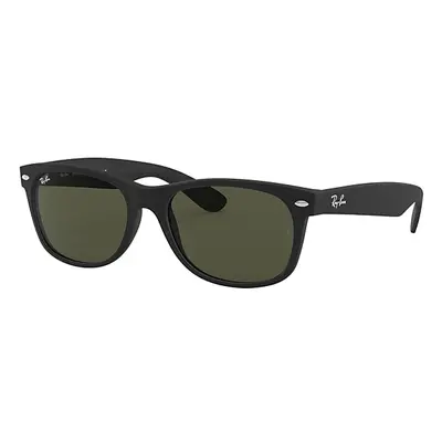 Ray-Ban Sunglasses Unisex New Wayfarer Classic - Black Frame Green Lenses 55-18