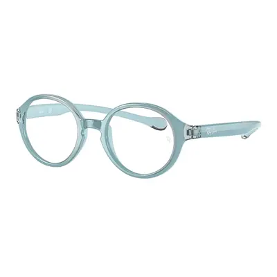 Ray-Ban Eyeglasses Children Rb9075 Optics Kids - Light Blue Frame Clear Lenses Polarized 39-16