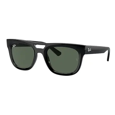 Ray-Ban Sunglasses Unisex Phil Bio-based - Black Frame Green Lenses 54-21