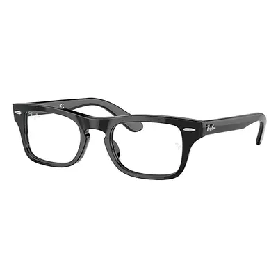 Ray-Ban Eyeglasses Children Burbank Optics Kids - Black Frame Clear Lenses Polarized 43-19