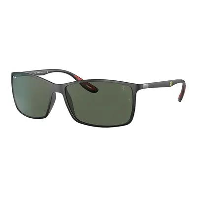 Ray-Ban Sunglasses Unisex Rb4179m Scuderia Ferrari Collection - Black Frame Green Lenses 60-13