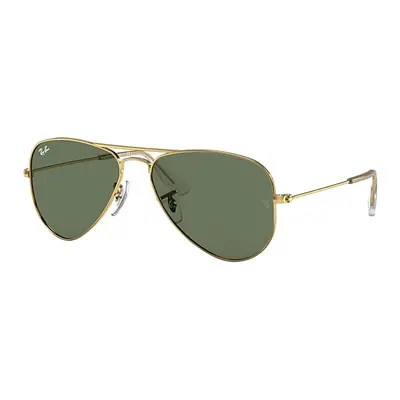 Ray-Ban Sunglasses Children Aviator Kids - Arista Gold Frame Green Lenses 52-14