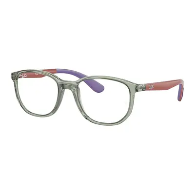 Ray-Ban Eyeglasses Children Rb1619 Optics Kids - Transparent Green On Rubber Wisteria Frame Clea