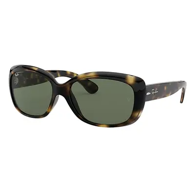 Ray-Ban Sunglasses Woman Jackie Ohh - Light Havana Frame Green Lenses 58-17