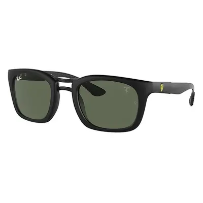 Ray-Ban Sunglasses Unisex Rb8362m Scuderia Ferrari Collection - Dark Carbon Frame Green Lenses 5