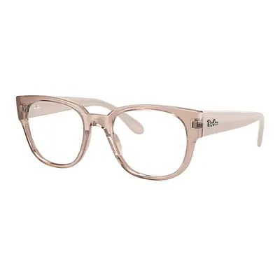 Ray-Ban Eyeglasses Unisex Rb7210 Optics - Ivory Frame Clear Lenses Polarized 50-20