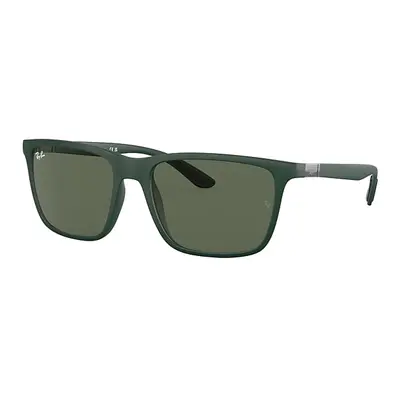 Ray-Ban Sunglasses Man Rb4385 - Green Frame Green Lenses 58-18