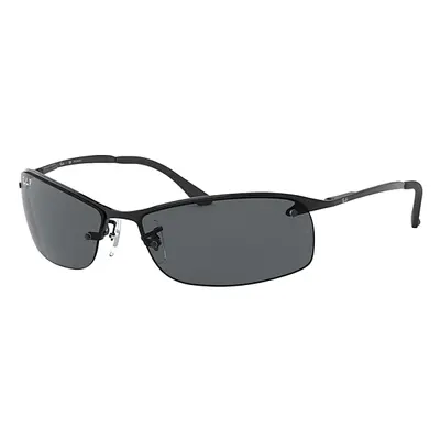 Ray-Ban Sunglasses Man Rb3183 - Black Frame Grey Lenses Polarized 63-15