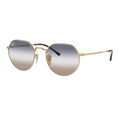 Ray-Ban Sunglasses Unisex Jack - Arista Gold Frame Clear Lenses 53-20