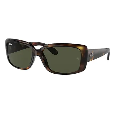 Ray-Ban Sunglasses Woman Rb4389 - Havana Frame Green Lenses 58-17