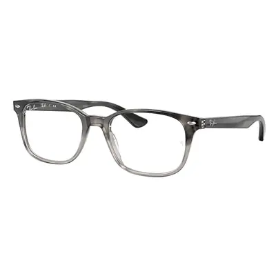 Ray-Ban Eyeglasses Unisex Rb5375 Optics - Havana Frame Clear Lenses 53-18