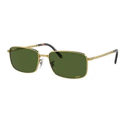 Ray-Ban Sunglasses Unisex Rb3717 - Gold Frame Green Lenses Polarized 60-18