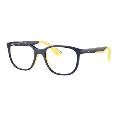 Ray-Ban Eyeglasses Children Rb9078v Optics Kids Bio-based - Dark Blue On Yellow Frame Clear Lens