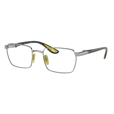 Ray-Ban Eyeglasses Man Rb6507m Optics Scuderia Ferrari Collection - Grey Frame Clear Lenses Pola