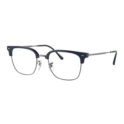 Ray-Ban Eyeglasses Unisex New Clubmaster Optics - Gunmetal Frame Demo Lens Lenses Polarized 53-2