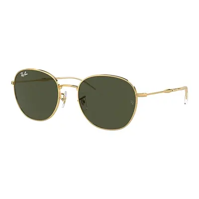 Ray-Ban Sunglasses Unisex Rb3809 - Arista Gold Frame Green Lenses 55-20