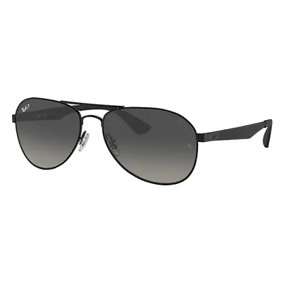 Ray-Ban Sunglasses Unisex Rb3549 - Black Frame Grey Lenses Polarized 61-16