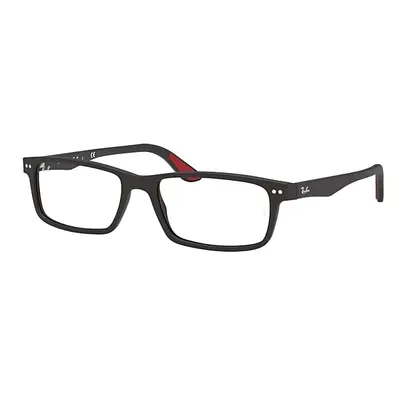 Ray-Ban Eyeglasses Unisex Rb5277 Optics - Black Frame Clear Lenses 54-17