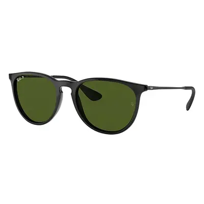 Ray-Ban Sunglasses Woman Erika Classic - Black Frame Green Lenses Polarized 54-18