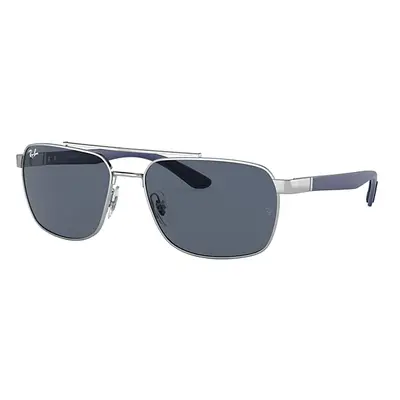 Ray-Ban Sunglasses Man Rb3701 - Blue Frame Grey Lenses 59-17