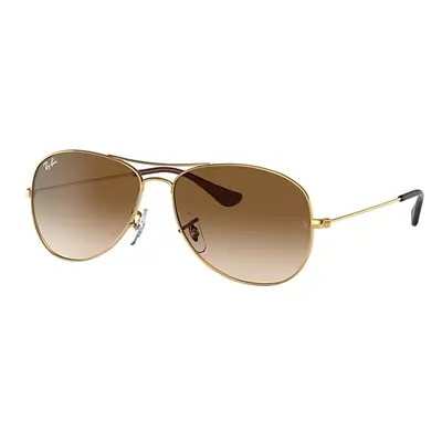 Ray-Ban Sunglasses Man Cockpit - Arista Gold Frame Brown Lenses 59-14