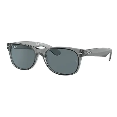 Ray-Ban Sunglasses Unisex New Wayfarer Classic - Grey Frame Blue Lenses Polarized 55-18