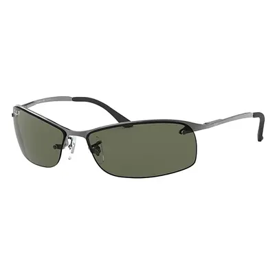 Ray-Ban Sunglasses Man Rb3183 - Gunmetal Frame Green Lenses Polarized 63-15