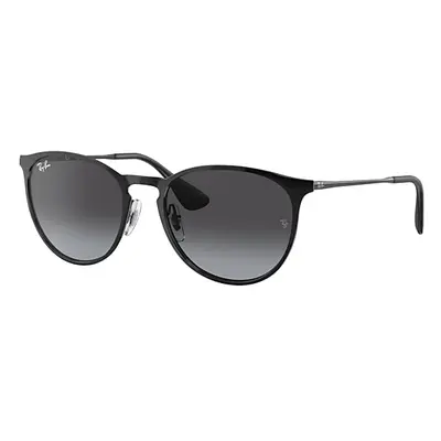 Ray-Ban Sunglasses Woman Erika Metal - Black Frame Grey Lenses 54-19