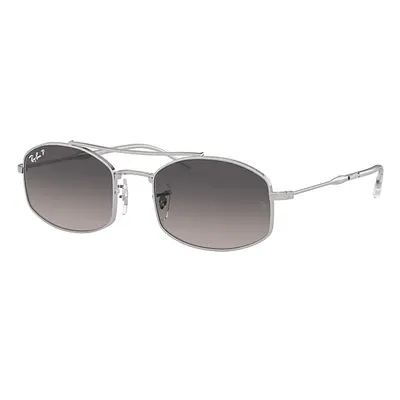 Ray-Ban Sunglasses Unisex Rb3719 - Silver Frame Grey Lenses Polarized 54-20