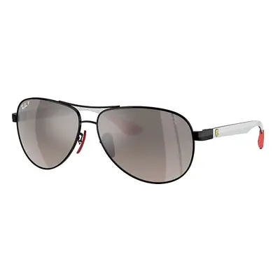 Ray-Ban Sunglasses Man Rb8331m Scuderia Ferrari Collection - Light Carbon Frame Grey Lenses Pola