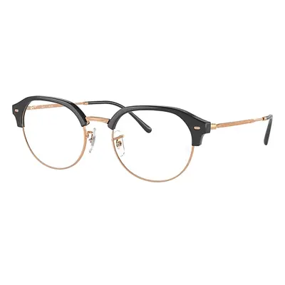 Ray-Ban Eyeglasses Unisex Rb7229 Optics - Rose Gold Frame Demo Lens Lenses Polarized 51-20