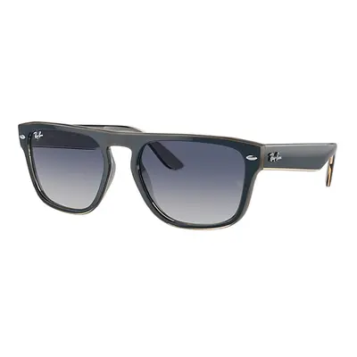 Ray-Ban Sunglasses Unisex Rb4407 - Blue & Grey & Transparent Light Brown Frame Grey Lenses 57-19