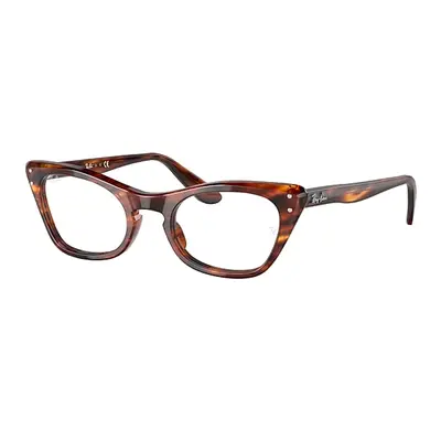 Ray-Ban Eyeglasses Children Miss Burbank Optics Kids - Striped Havana Frame Clear Lenses Polariz