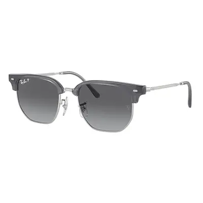 Ray-Ban Sunglasses Children New Clubmaster Kids - Silver Frame Grey Lenses Polarized 47-17