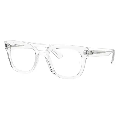 Ray-Ban Eyeglasses Unisex Lloyd Optics Bio-based - Transparent Frame Demo Lens Lenses Polarized 