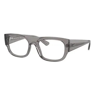 Ray-Ban Eyeglasses Unisex Kristin Optics Bio-based - Transparent Grey Frame Clear Lenses Polariz