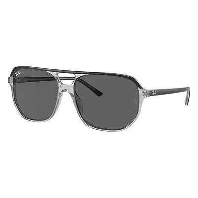 Ray-Ban Sunglasses Unisex Bill One - Dark Grey On Transparent Grey Frame Grey Lenses 57-16