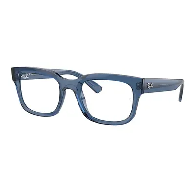 Ray-Ban Eyeglasses Unisex Chad Optics Bio-based - Transparent Dark Blue Frame Clear Lenses Polar